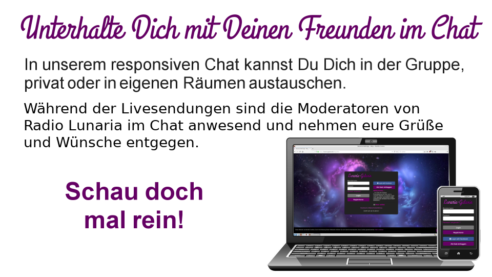 Besuche uns in unserem Chat!