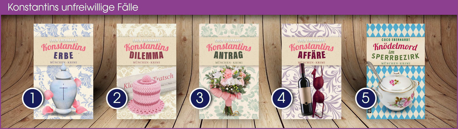Coco Eberhardts Konstantin-Reihe